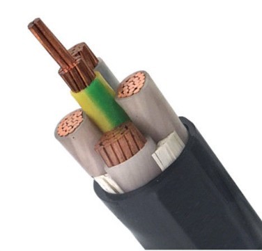 Stromkabel entkernt der Niederspannungs-0.6/1kv, Losh-Kabel Xlpe-Isolierung 3+2 25 35 50 70 Mm2