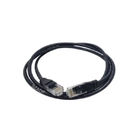 8Core Utp Cat6 Patch Cord 3m With RJ45 Grey Blue HDPE Insulation